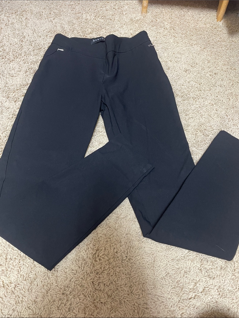Black Skinny Women's Pants - Rekucci